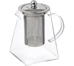 СКР Чайник заварочный AROMA, объем 1 л, из боросиликатного стекла