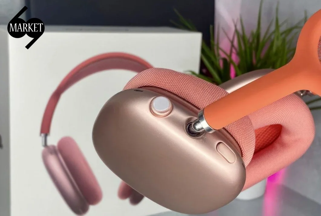 Наушники Aipods Max красный гарантия 12 месяцев