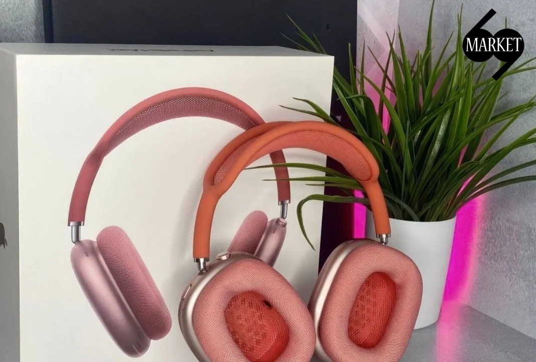Наушники Aipods Max красный гарантия 12 месяцев