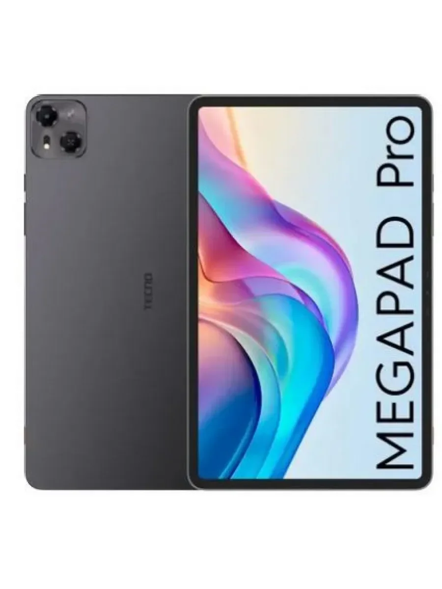 Планшет Tecno MegaPad Pro T1201 12", 8GB, 128GB, LTE, Android 15 серый
