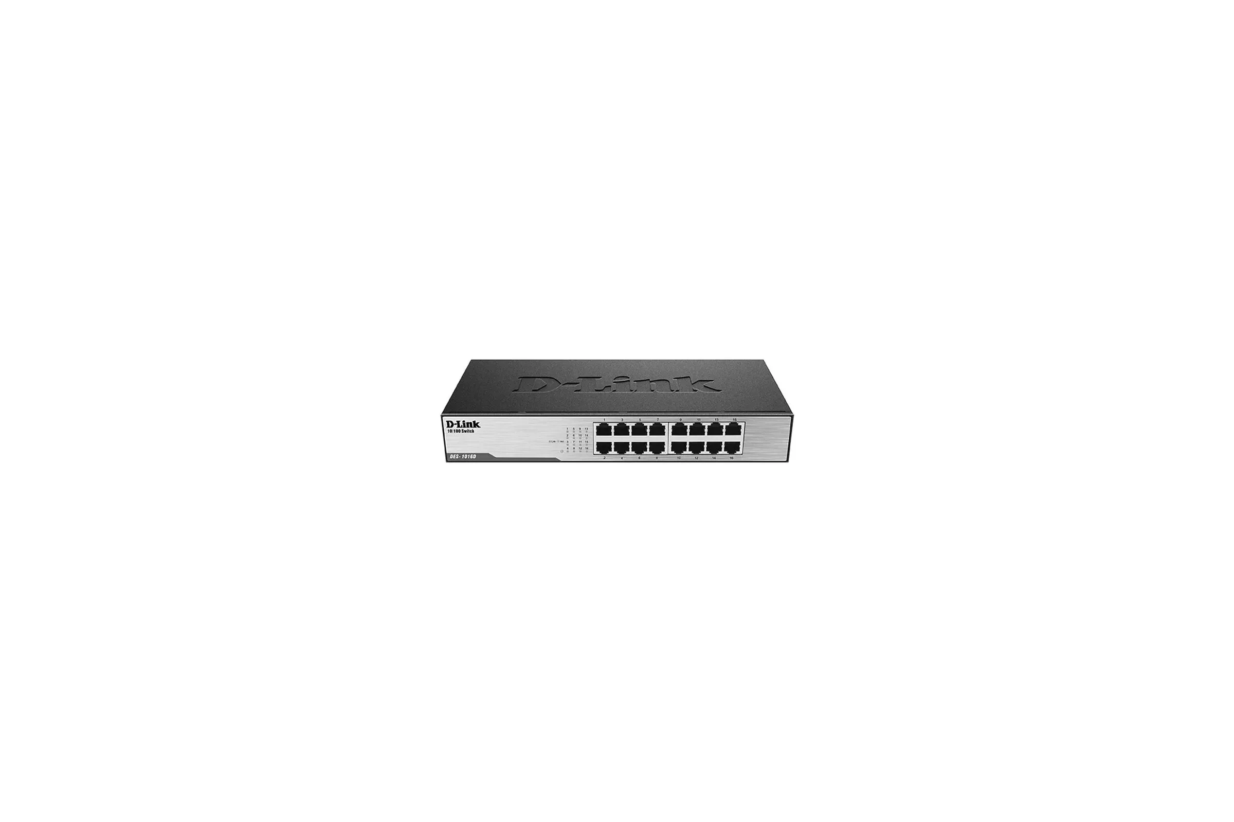 Коммутатор неуправляемый D-Link DES-1024D/H2A с 24 портами 10/100Base-TX