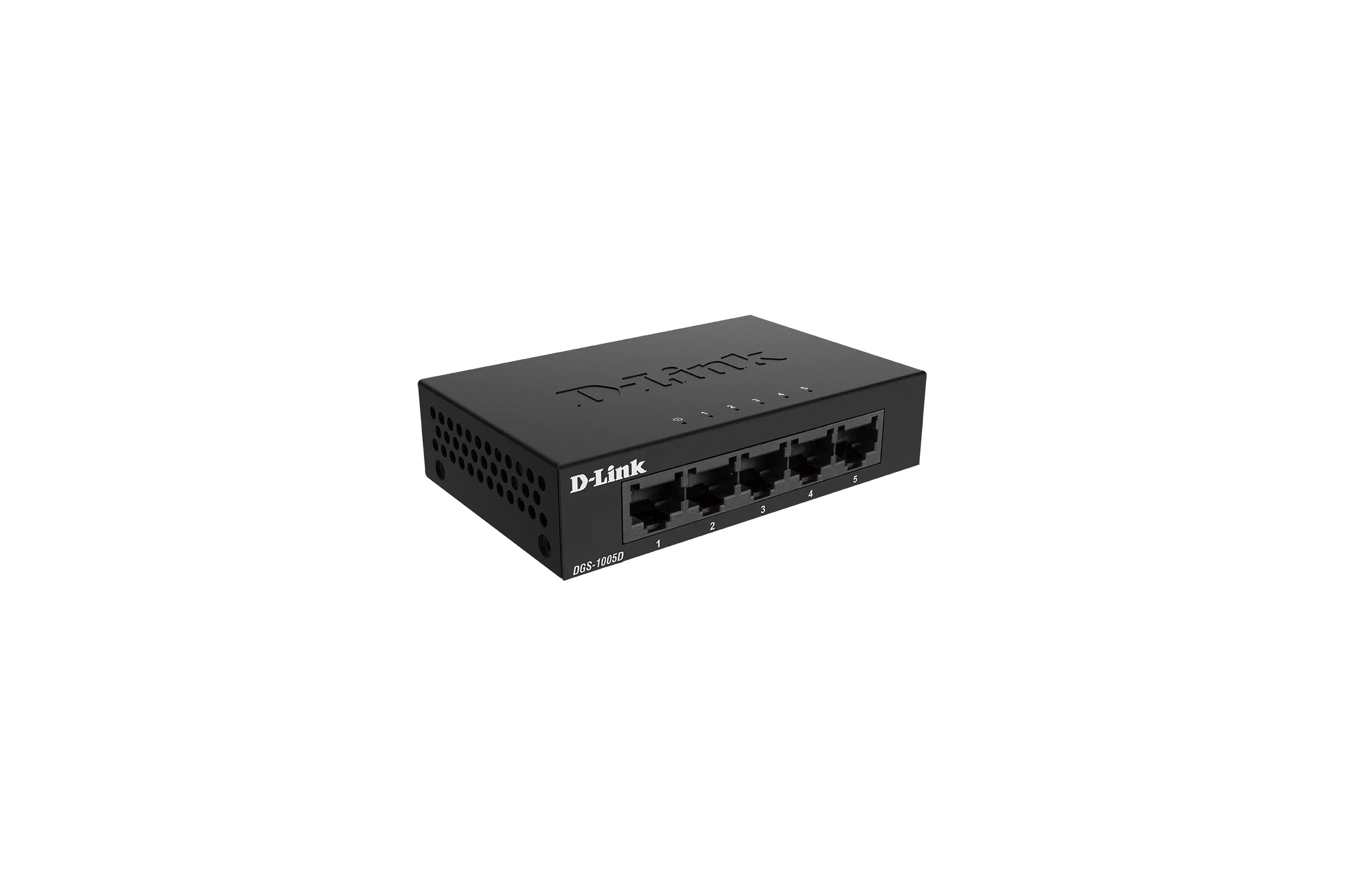 Коммутатор неуправляемый D-Link DGS-1005D/R1A с 5 портами 10/100/1000Base-T
