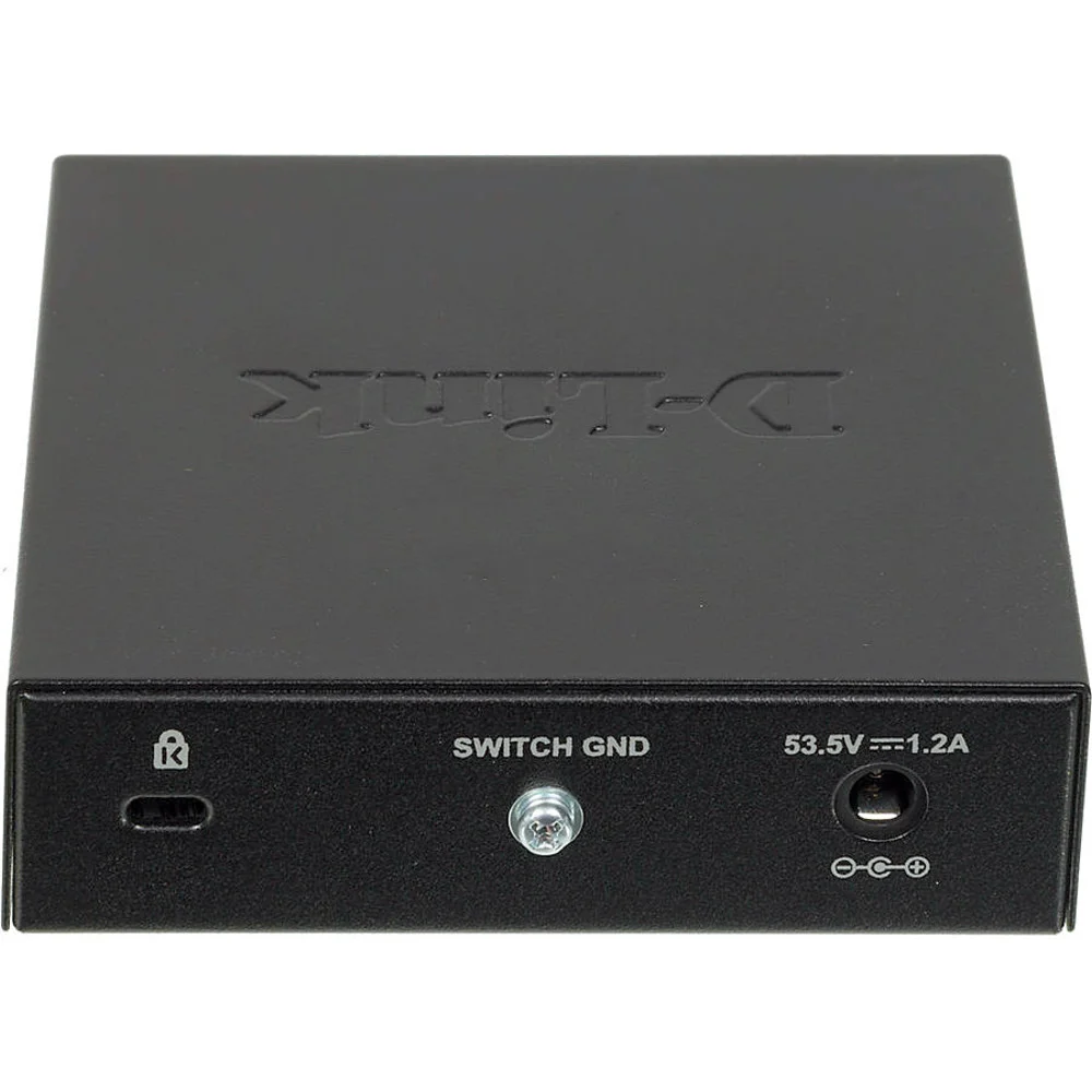 Коммутатор неуправляемый D-Link DGS-1005P/B3A с 5 портами 10/100/1000Base-T (4 порта PoE 802.3af/at, PoE-бюджет 60 Вт)