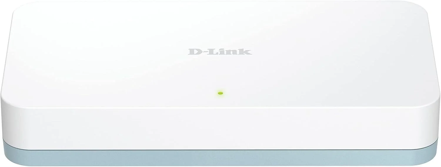 Коммутатор неуправляемый D-Link DGS-1008A/F1A с 8 портами 10/100/1000Base-T (465291)