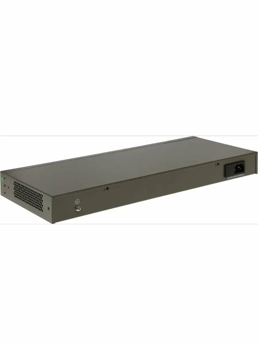 Коммутатор неуправляемый IP-COM F1024 24 порта, 24x100 Мбит/с, установка в стойку, металлический корпус