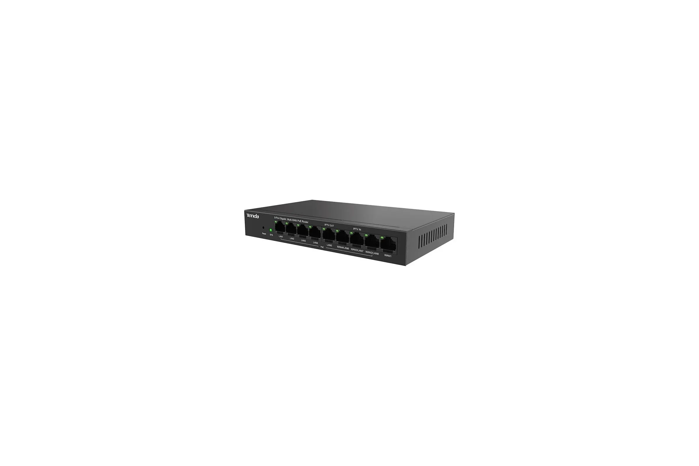 Коммутатор неуправляемый IP-COM G1110PF-8-120W PoE, 10 портов, 9x1 Гбит/с, SFP 1х1 Гбит/с, PoE 8х30 Вт (до 102 Вт)