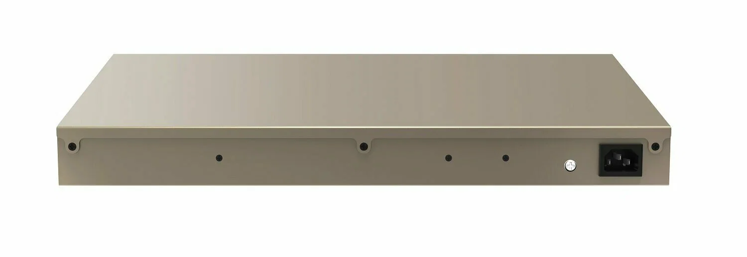Коммутатор неуправляемый IP-COM G1128P-24-410W PoE, 28 портов, 26x1 Гбит/с, SFP 2x1 Гбит/с, PoE 24x30 Вт (до 370 Вт)