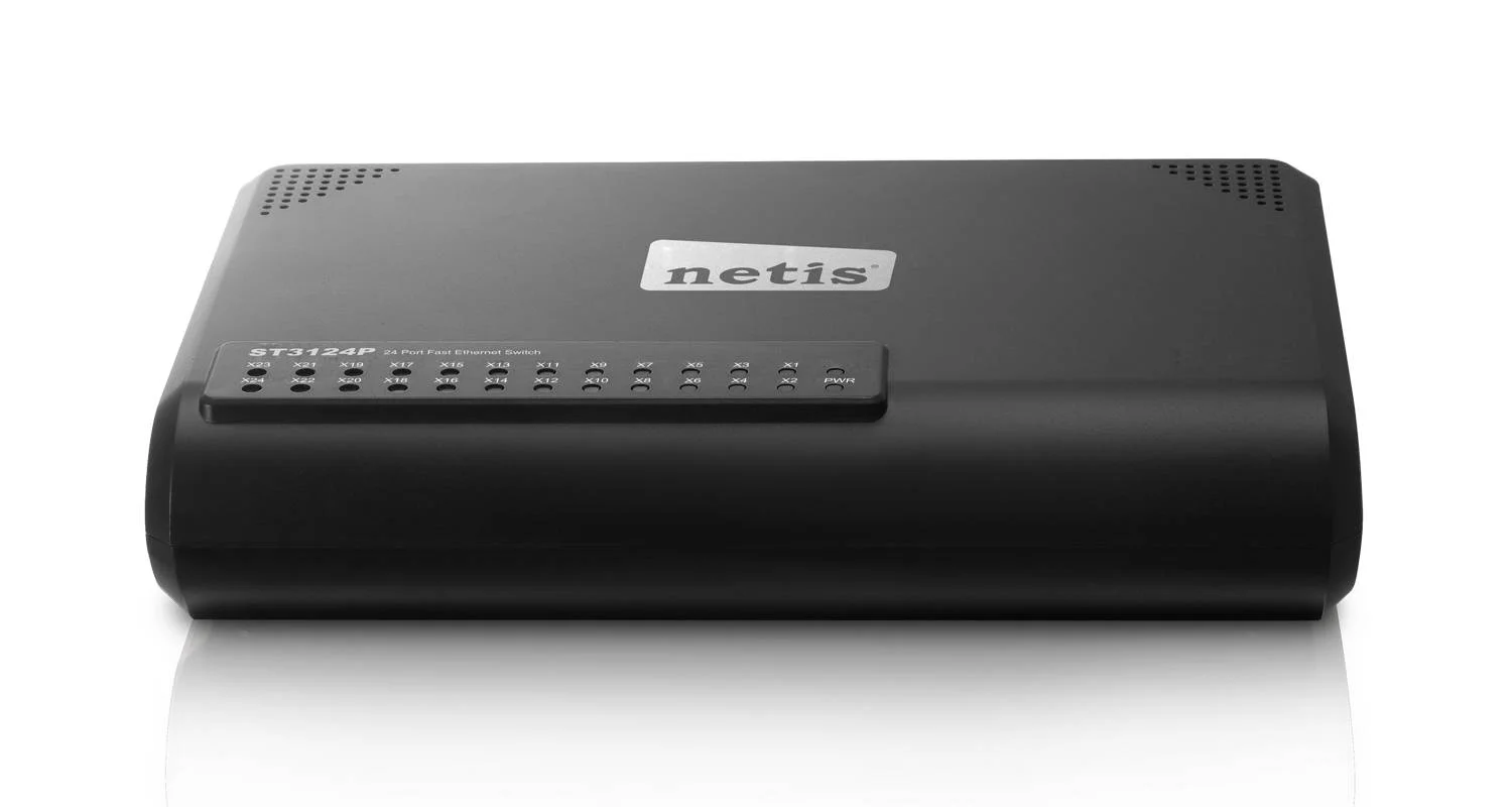 Коммутатор неуправляемый NET SWITCH 24PORT 10/100M/ST3124P Netis