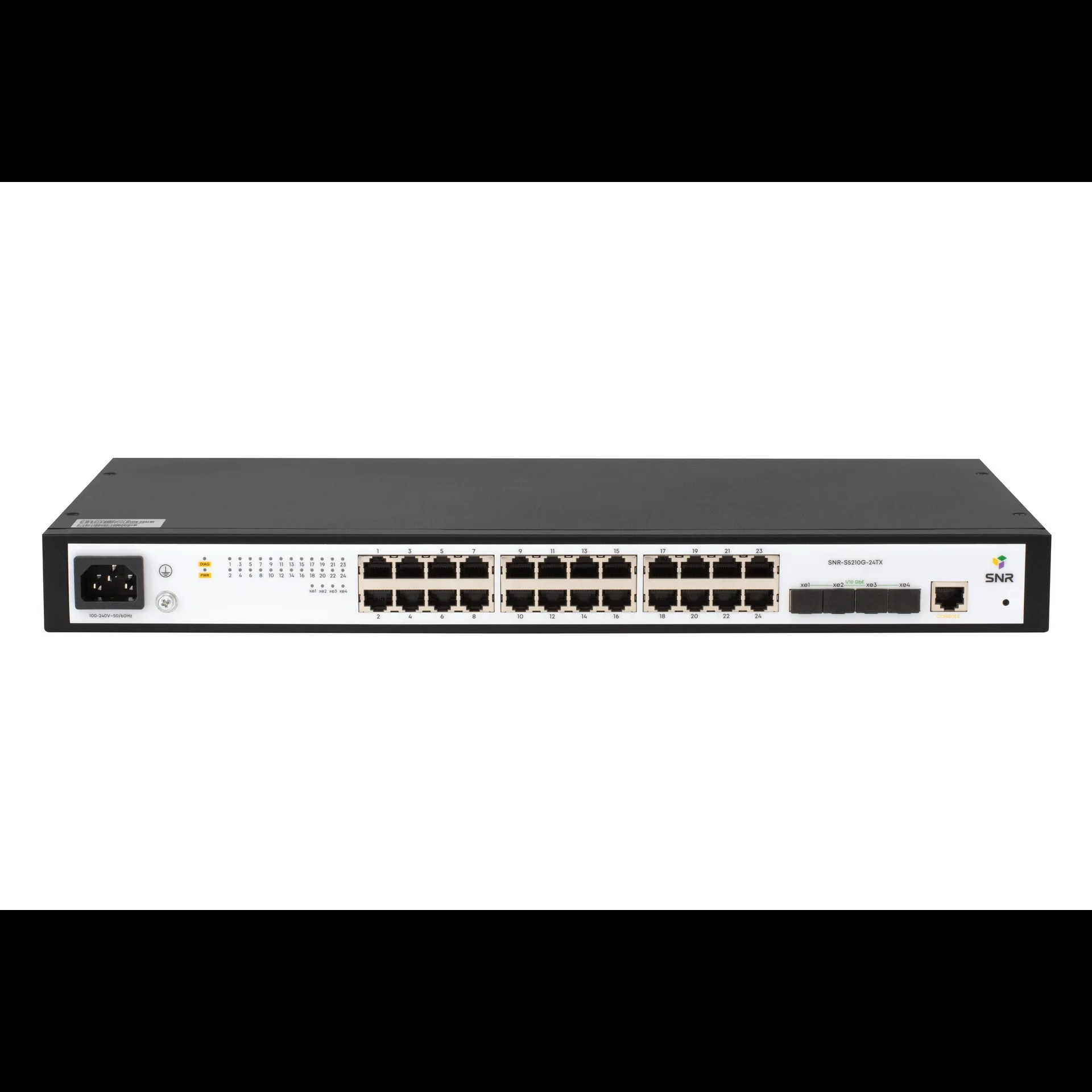 Коммутатор неуправляемый PoE ORIGO Unmanaged Switch 26x1000Base-T (24x1000Base-T PoE), 2xCombo 1000Base-T/SFP, PoE Budget 370W, Long-range PoE up to 2