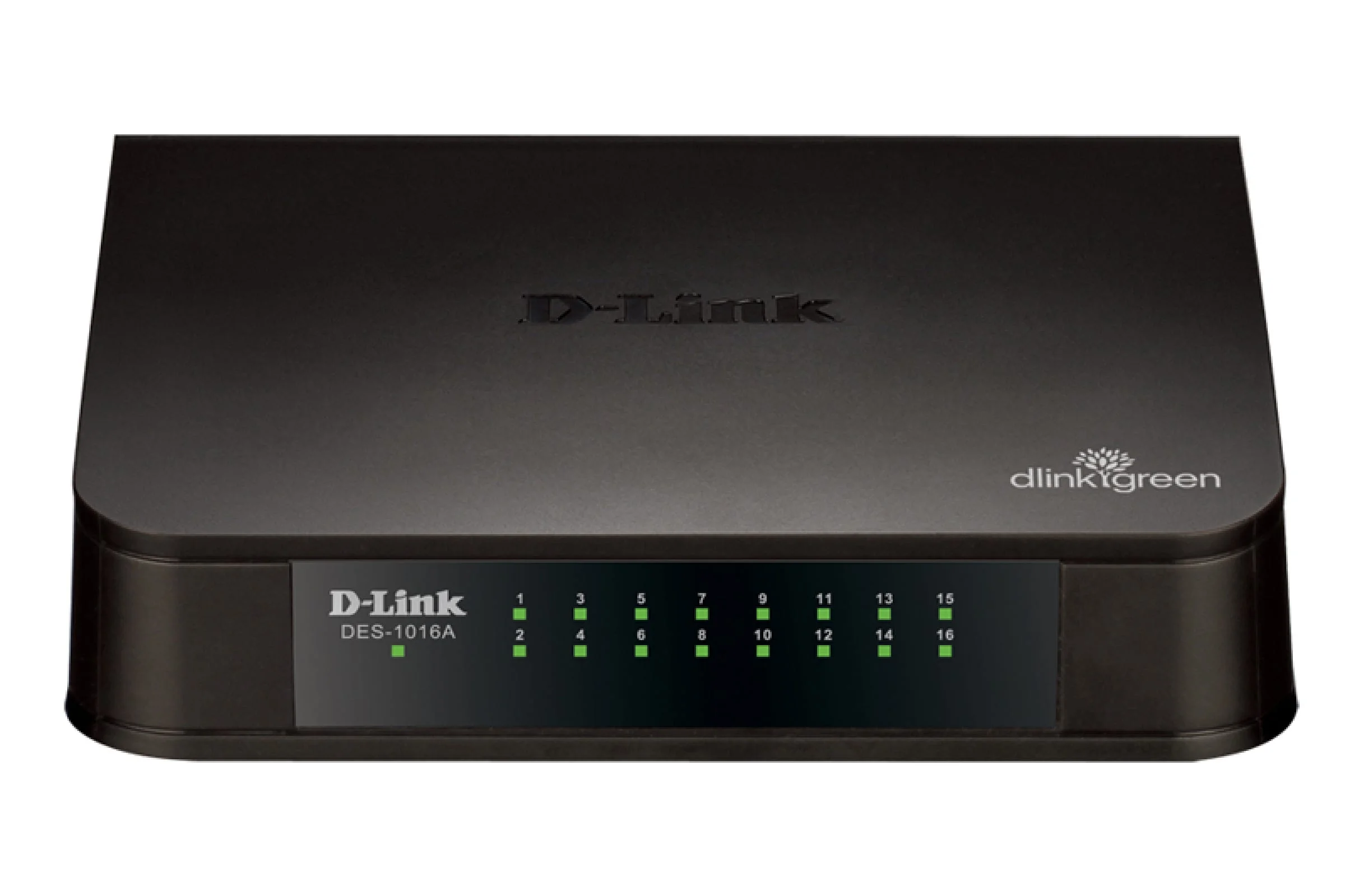 Коммутатор неуправляемый с 16 портами D-Link DES-1016A/E2A 10/100Base-TX и функцией энергосбережения