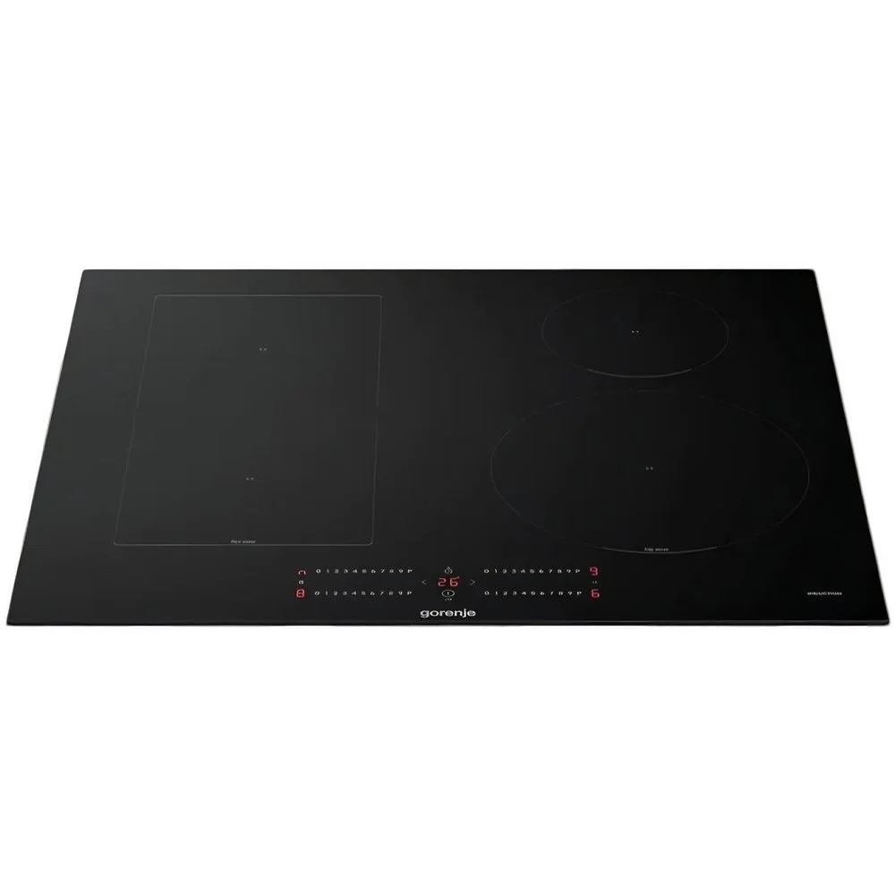 Варочная панель Gorenje GIC6422BSC индукция, 60 см, 4 зоны нагрева, сенсорное управление, таймер, бустер, функция Bridge, индикация остаточного тепла,