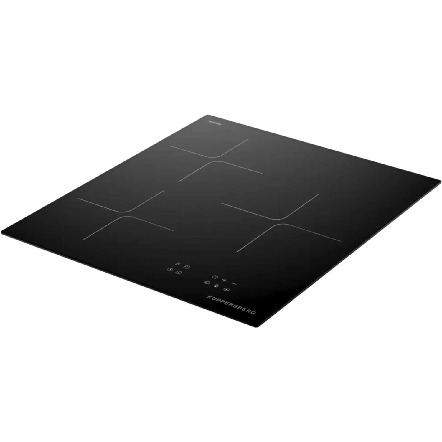 Варочная панель Kuppersberg ICI 406, индукция, High-Tech, 45 см, 9 уровней мощности, inverter, таймер, пауза, Booster, автоматическое отключение, сенс