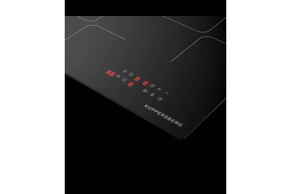 Варочная панель Kuppersberg ICI 406, индукция, High-Tech, 45 см, 9 уровней мощности, inverter, таймер, пауза, Booster, автоматическое отключение, сенс