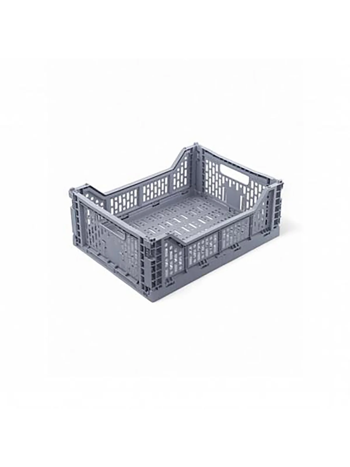 Arc. Корзина для хранения складная CASSA M серая 15л