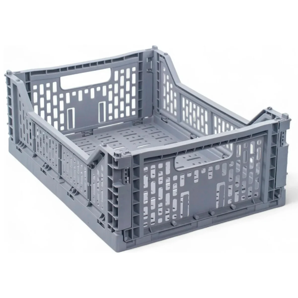 Arc. Корзина для хранения складная CASSA M серая 15л