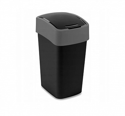 Pasabahce Контейнер для мусора FLIP BIN черный/серый 25л