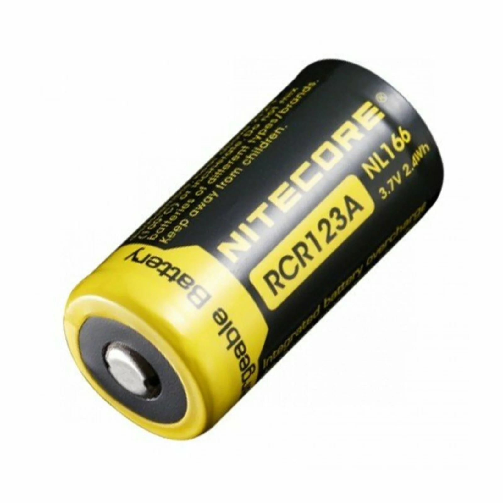 Батарейка, аккумулятор и зарядное устройство для него Nitecore NL166 RCR123/16340