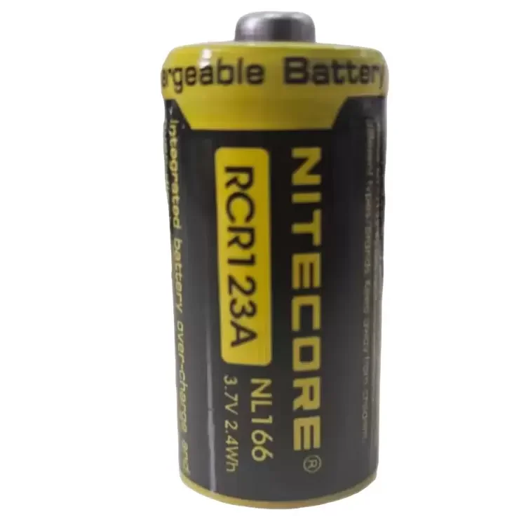Батарейка, аккумулятор и зарядное устройство для него Nitecore NL166 RCR123/16340