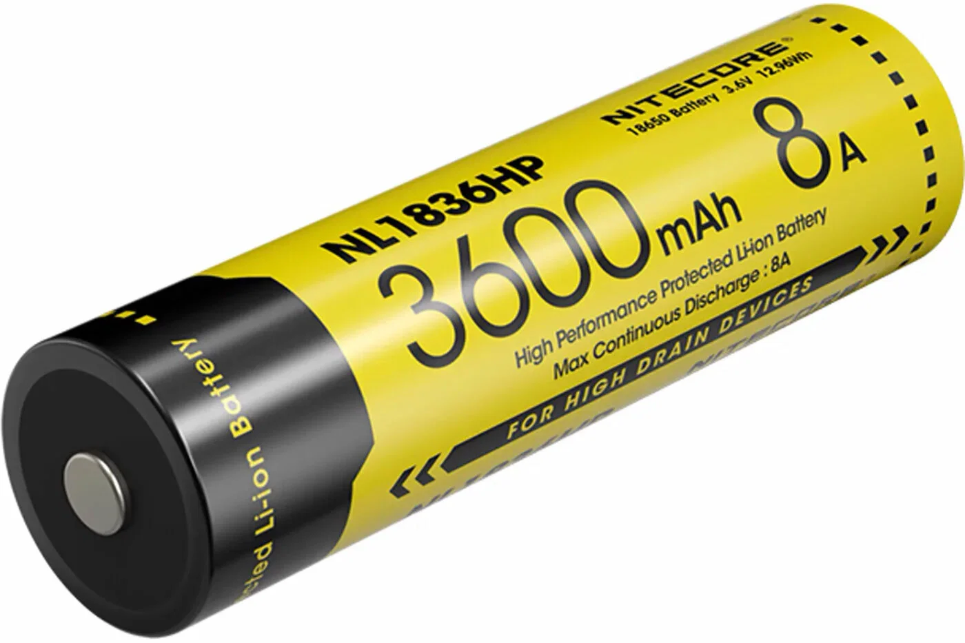 Батарейка, аккумулятор и зарядное устройство для него Nitecore NL1836HP 18650 3.6v 3600mA