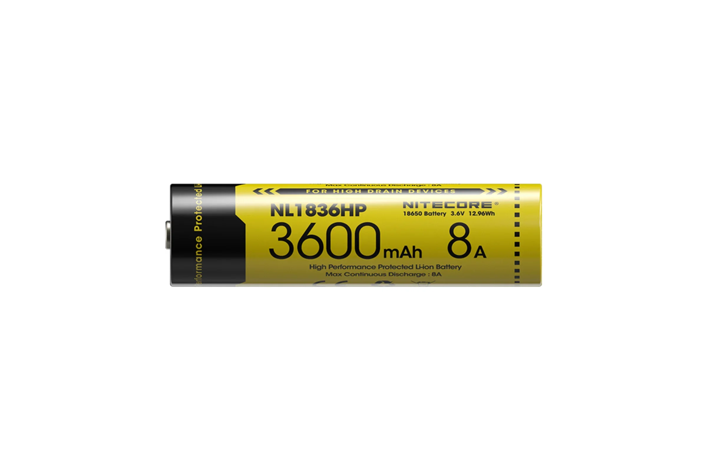 Батарейка, аккумулятор и зарядное устройство для него Nitecore NL1836HP 18650 3.6v 3600mA
