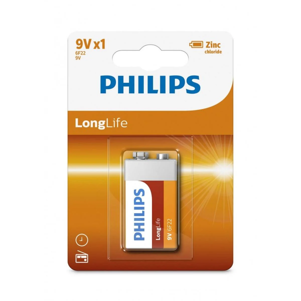 Батарейка, аккумулятор и зарядное устройство для него Philips А76, плоские щелочные, 5 шт. в упаковке (A76P5B/97)