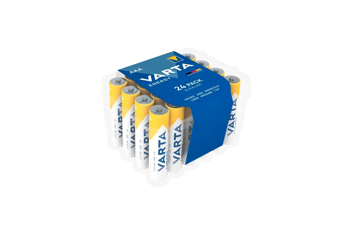 Батарейка, аккумулятор и зарядное устройство для него Varta LONGLIFE AA big box 24