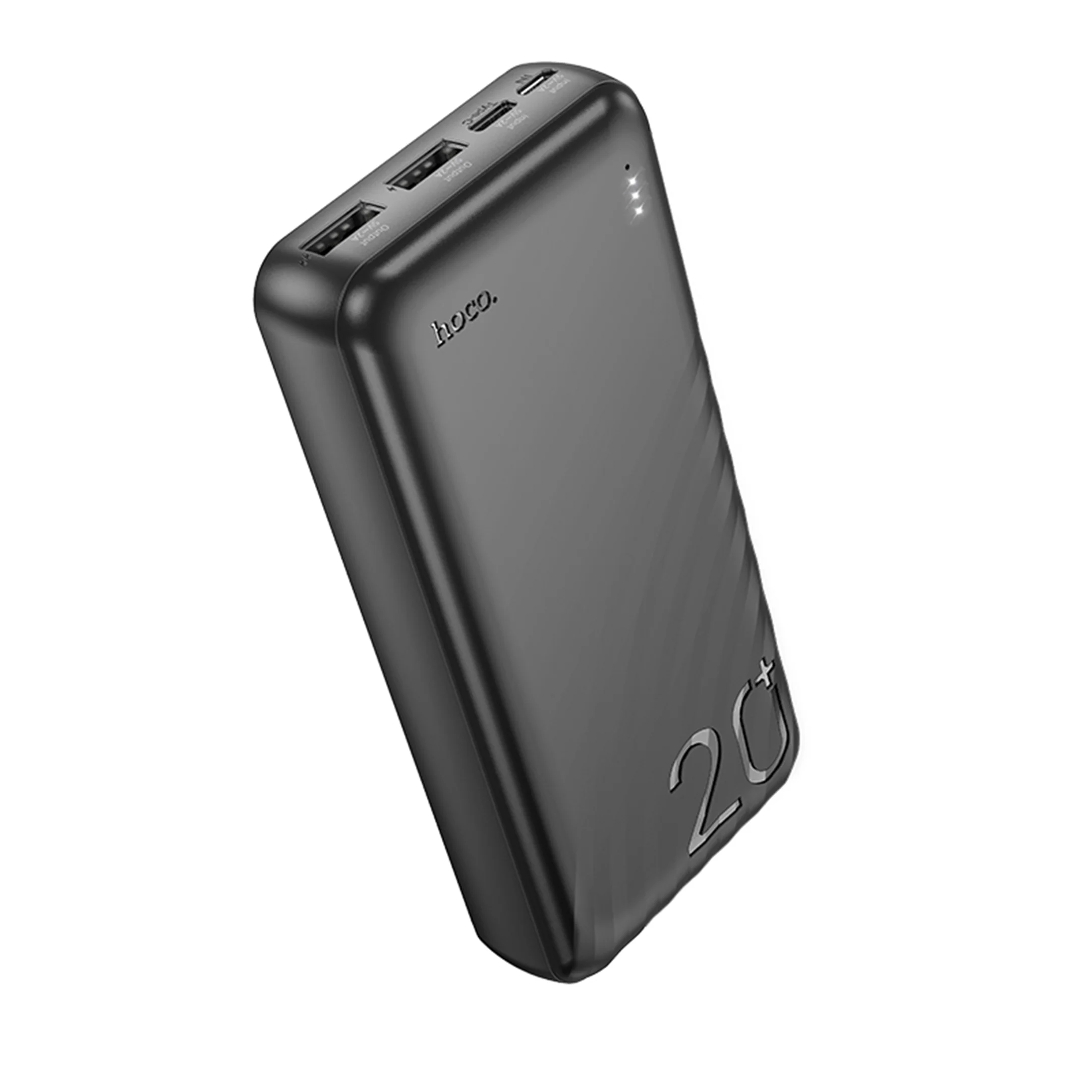 Внешний аккумулятор Hoco J123A, 20000 mAh, 2USB 2.0A