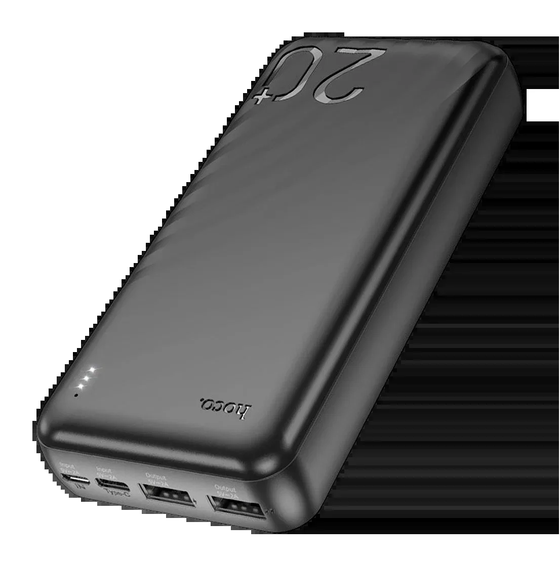 Внешний аккумулятор Hoco J123A, 20000 mAh, 2USB 2.0A