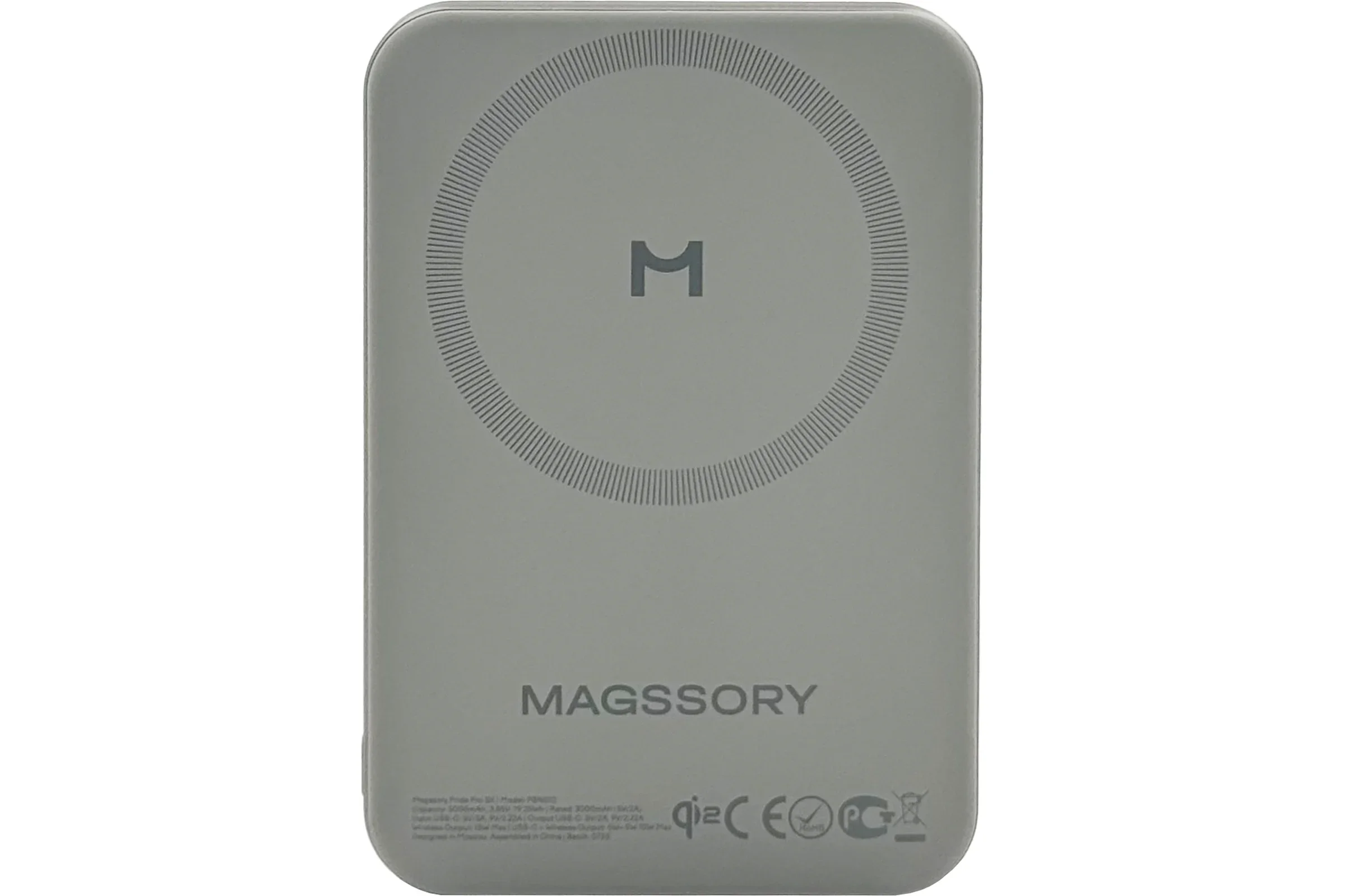 Внешний аккумулятор Magssory Pride 5K, с магнитами, совместимый с MagSafe (PBN011)