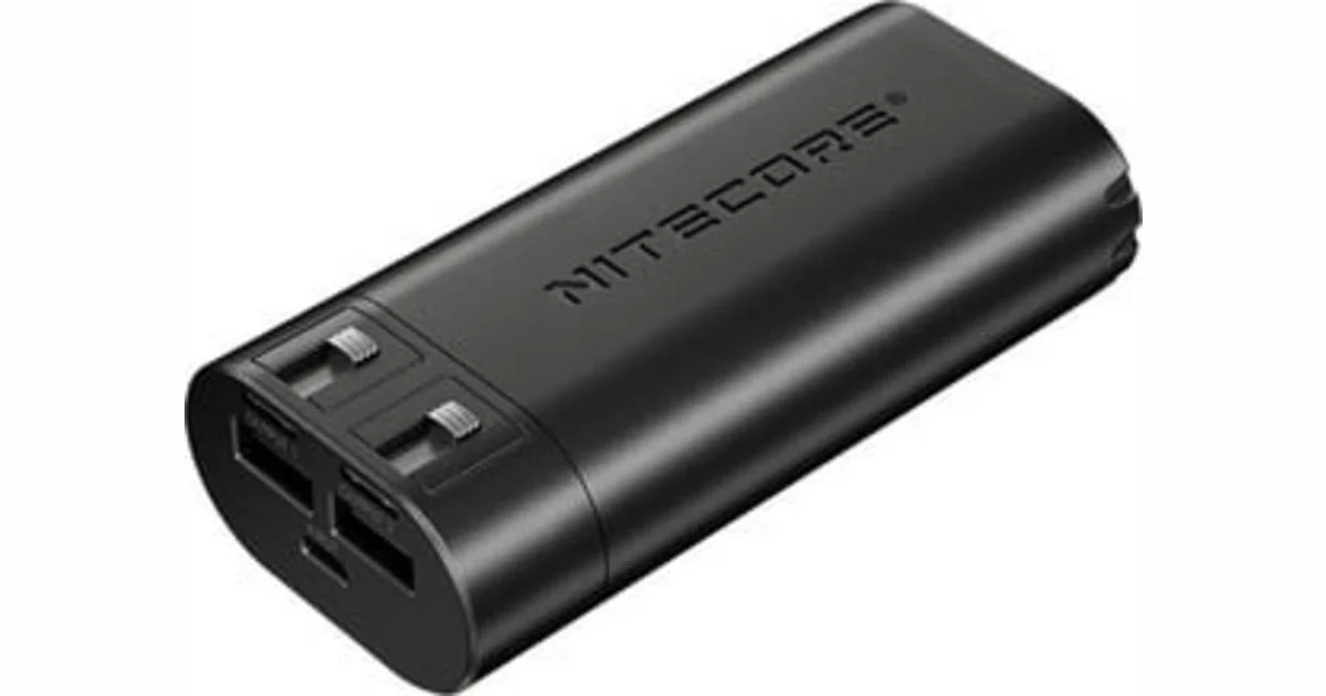Внешний аккумулятор Nitecore NPB2 Power Bank IP68 Водонепроницаемый 2*21700 Li-ion 10000mAh 3.64v