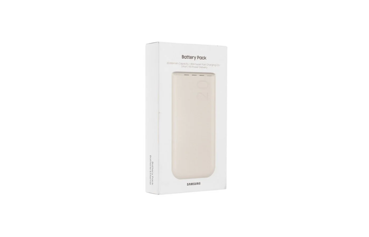 Внешний аккумулятор Samsung 20000mAh EB-P4520XUEGRU бежевый