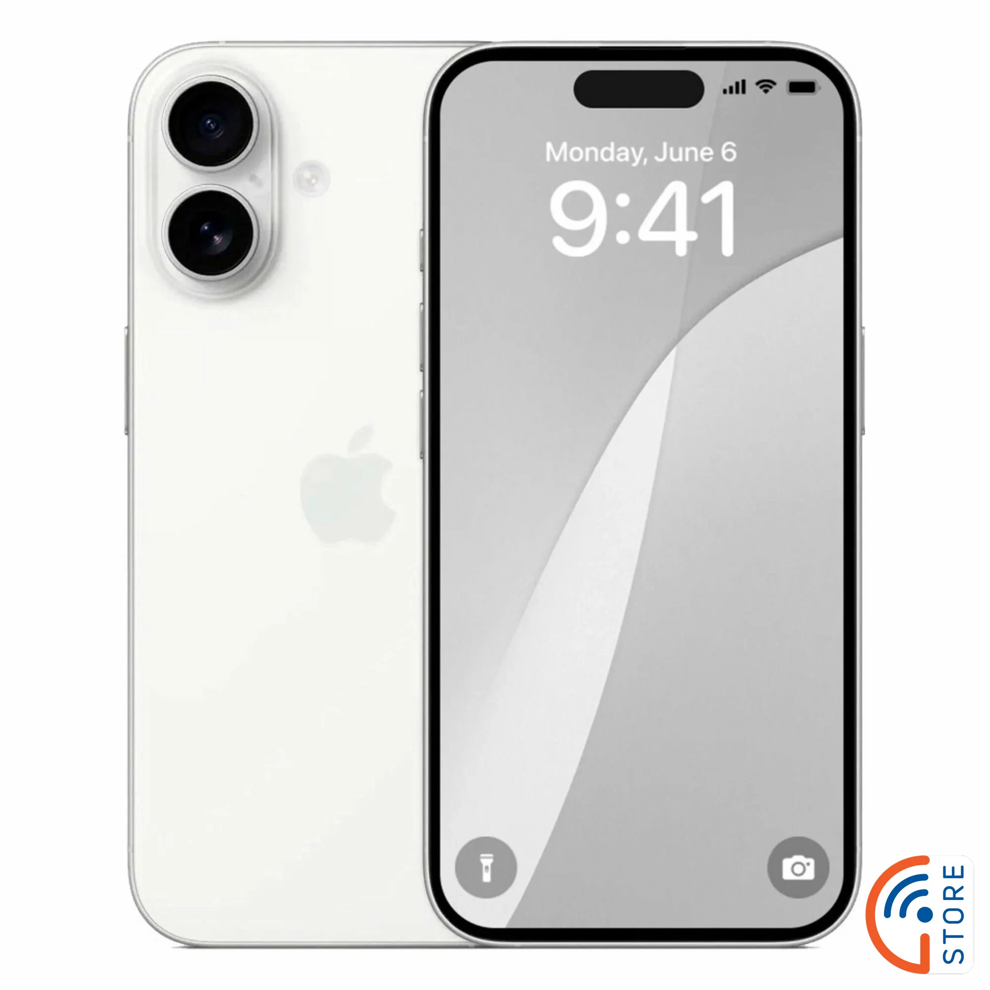 Смартфон Apple iPhone 16 128Gb white sim+esim