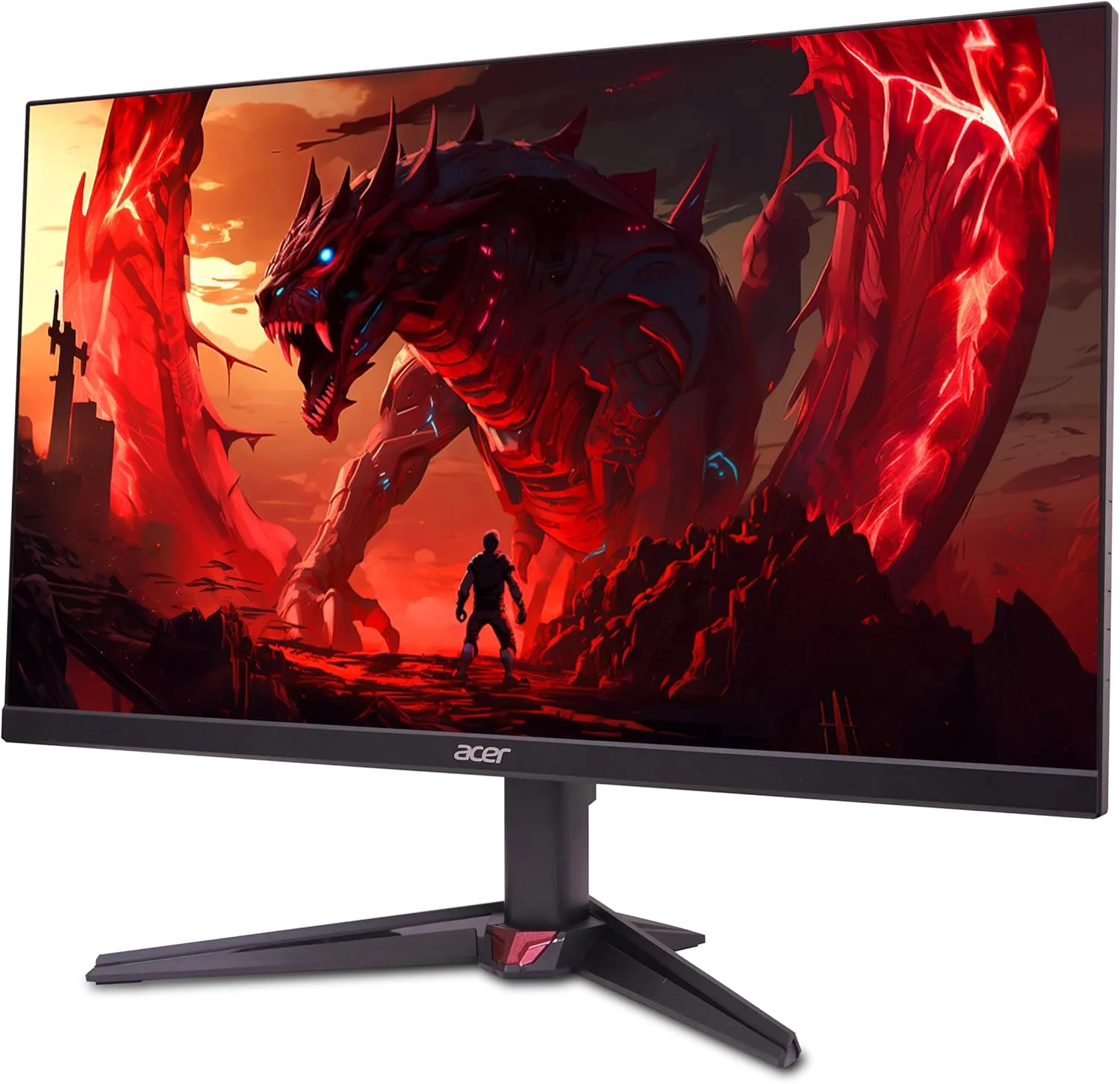 Монитор 23.8" Acer Nitro VG240YX1bmiipx, IPS, 1920x1080, 200 Гц, 0.5 мс, 16:9, 250 кд/м², 2xHDMI, 1xDP, 2x2 Вт, черный
