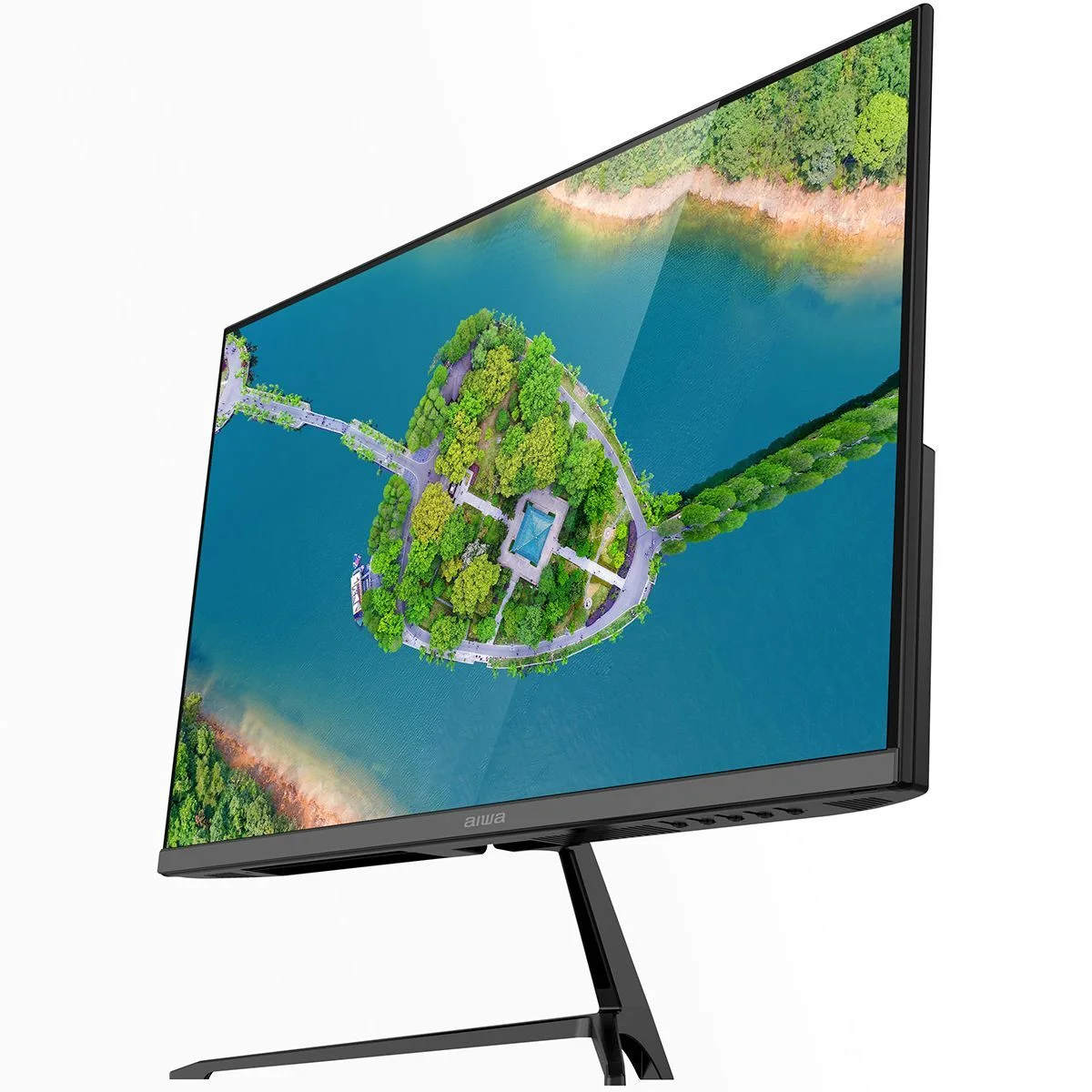 Монитор 23.8" Aiwa MD2410 IPS 1920x1080, 180 Гц, 1 мс, 16:9, 300 кд/м², 2xHDMI 2.0, DP, 3.5 Jack, динамики (2x2 Вт), HDR10, FreeSync, G-Sync Compatibl