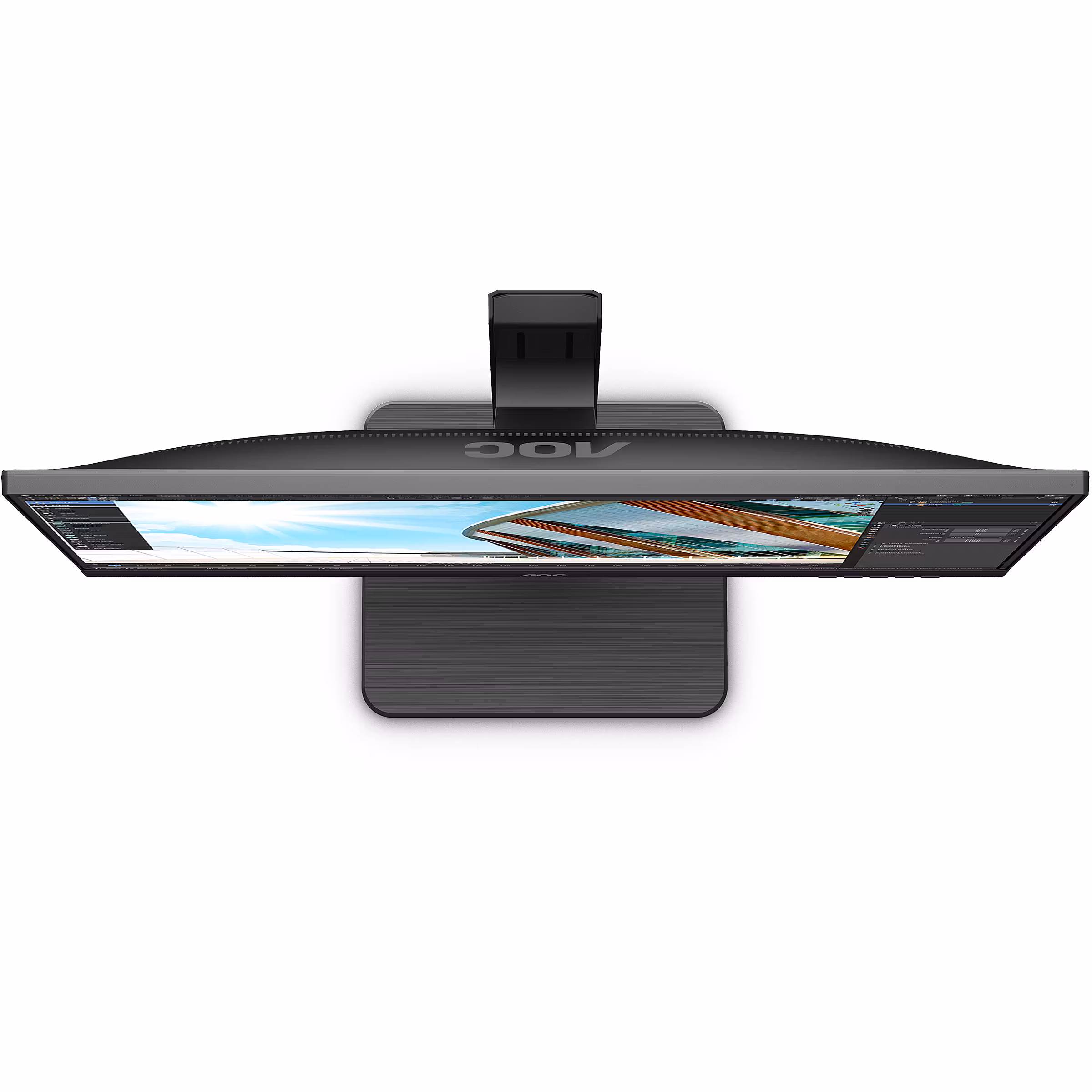 Монитор 23.8" AOC Q24P2Q IPS 2560x1440, 75 Гц, 4 мс, 16:9, 250 кд/м2, 1хHDMI, 1хDP, 1хVGA, черный