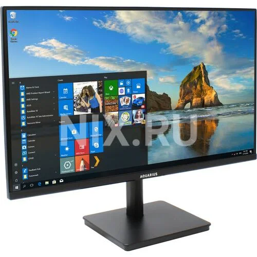 Монитор 23.8" Aquarius AQview B24F1 IPS 1920x1080, 75 Гц, 5 мс, 16:9, 250 кд/м², HDMI 2.0, VGA, DVI-D, FreeSync, черный