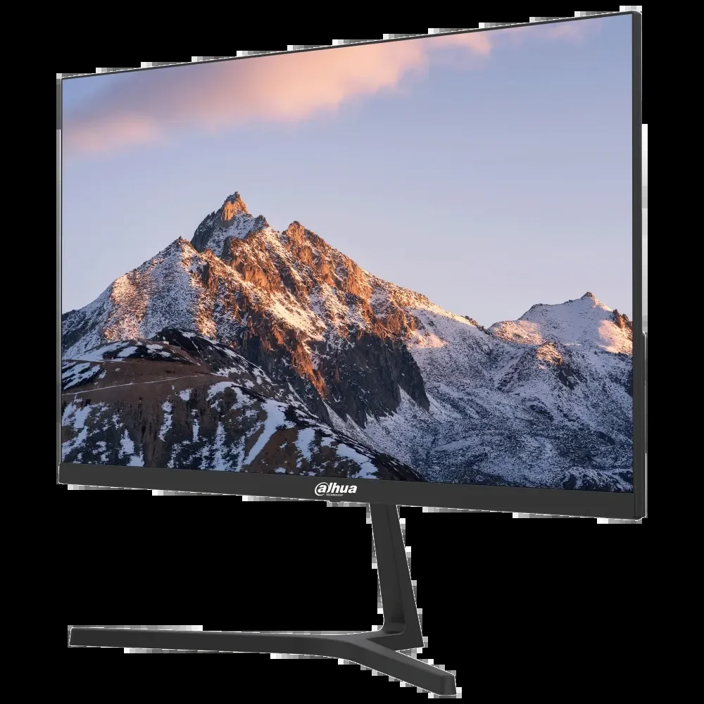 Монитор 23.8" Dahua DHI-LM24-B200S VA 1920x1080, 100 Гц, 5 мс, 16:9, 250 кд/м², 1xHDMI, 1xVGA, динамики, черный