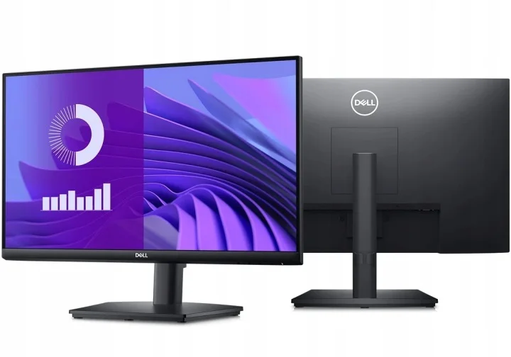 Монитор 23.8" Dell E2425HS VA 1920x1080, 75 Гц, 5 мс, 16:9, 250 кд/м², HDMI 1.4, DP 1.2, VGA, динамики, черный