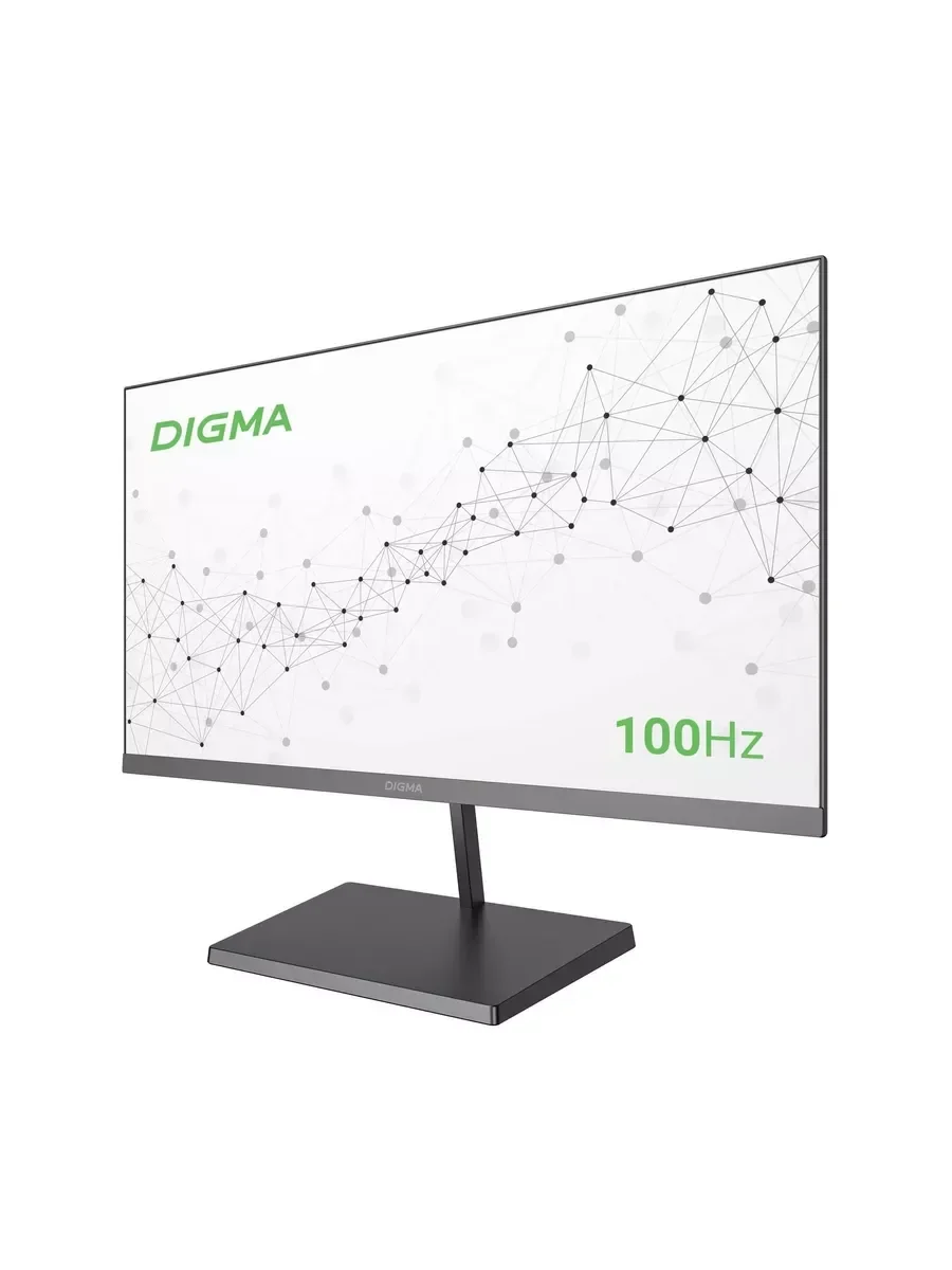 Монитор 23.8" Digma Progress 24A501F VA 1920x1080, 100 Гц, 5 мс, 16:9, 250 кд/м², 1xHDMI, 1xVGA, черный