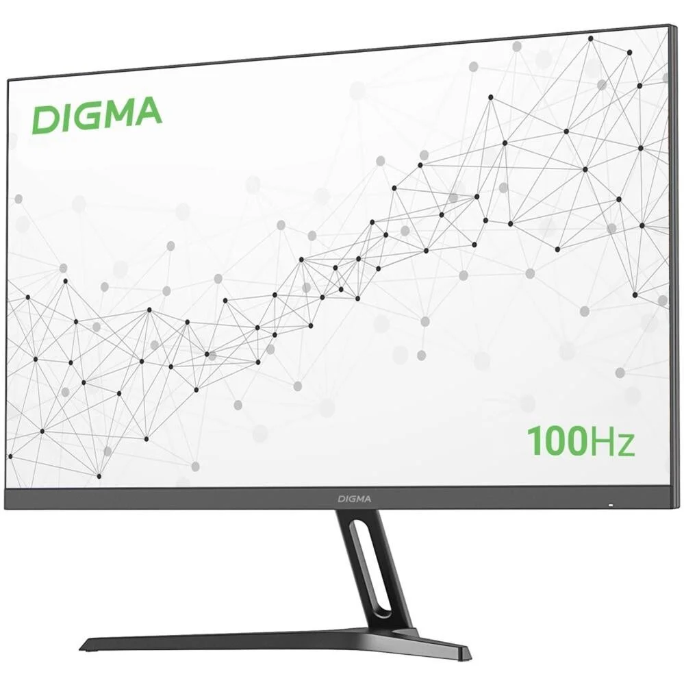 Монитор 23.8" Digma Progress 24P305F IPS 1920x1080, 100 Гц, 5 мс, 16:9, 250 кд/м², 1xHDMI, 1xVGA, 2x2 Вт, черный