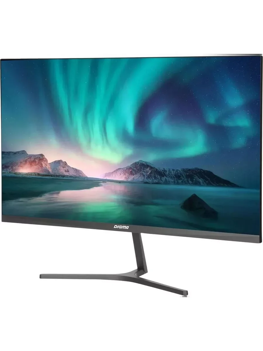 Монитор 23.8" Digma Progress 24P305F IPS 1920x1080, 100 Гц, 5 мс, 16:9, 250 кд/м², 1xHDMI, 1xVGA, 2x2 Вт, черный