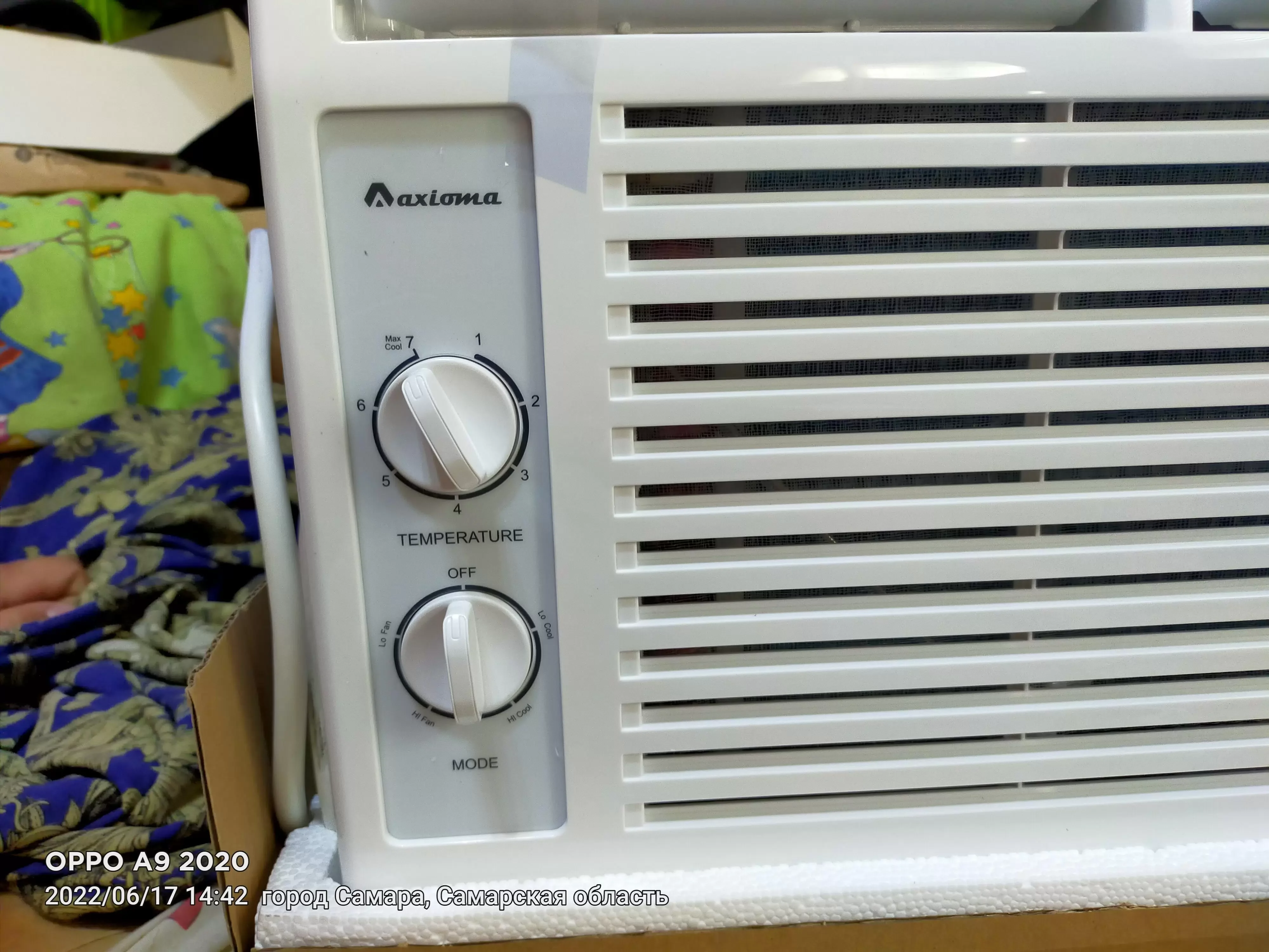 Кондиционер оконного типа Axioma ASJC05-NM1A (5000Btu) 15 м2