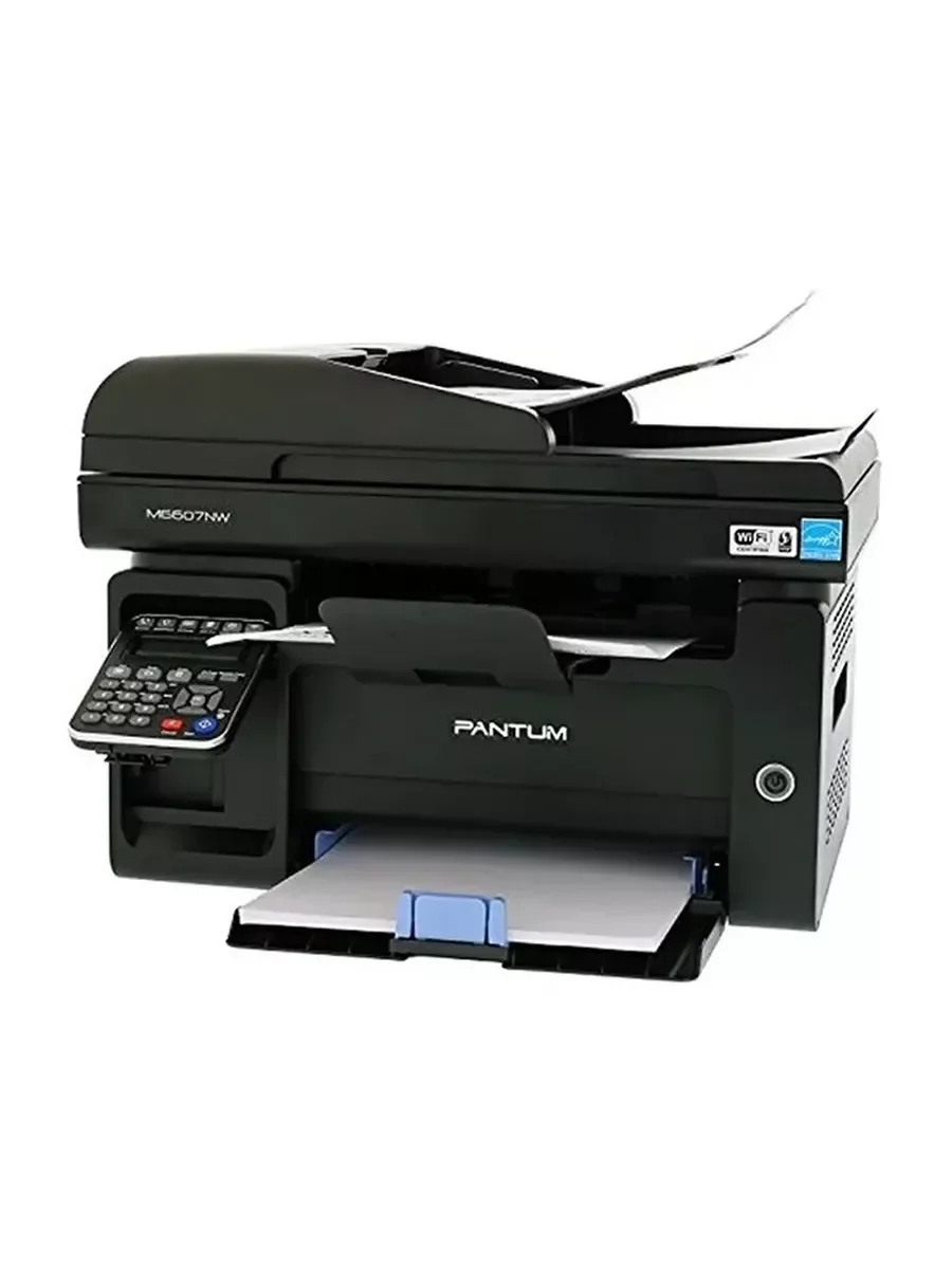 МФУ Pantum M6607NW (A4, 22стр / мин, 256Mb, LCD, лазерное, ADF35, WiFi, сеть, факс) "ТОЛЬКО ЧЕРЕЗ РЕГИСТРАЦИЮ"
