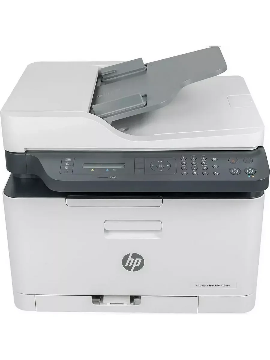 МФУ лазерное HP Color Laser 179 fnw цвет/ А4/ 18/4 (чб/цвет) стр/мин./ АПД/ факс/ USB/ WiFi / 10/100Base-Tx