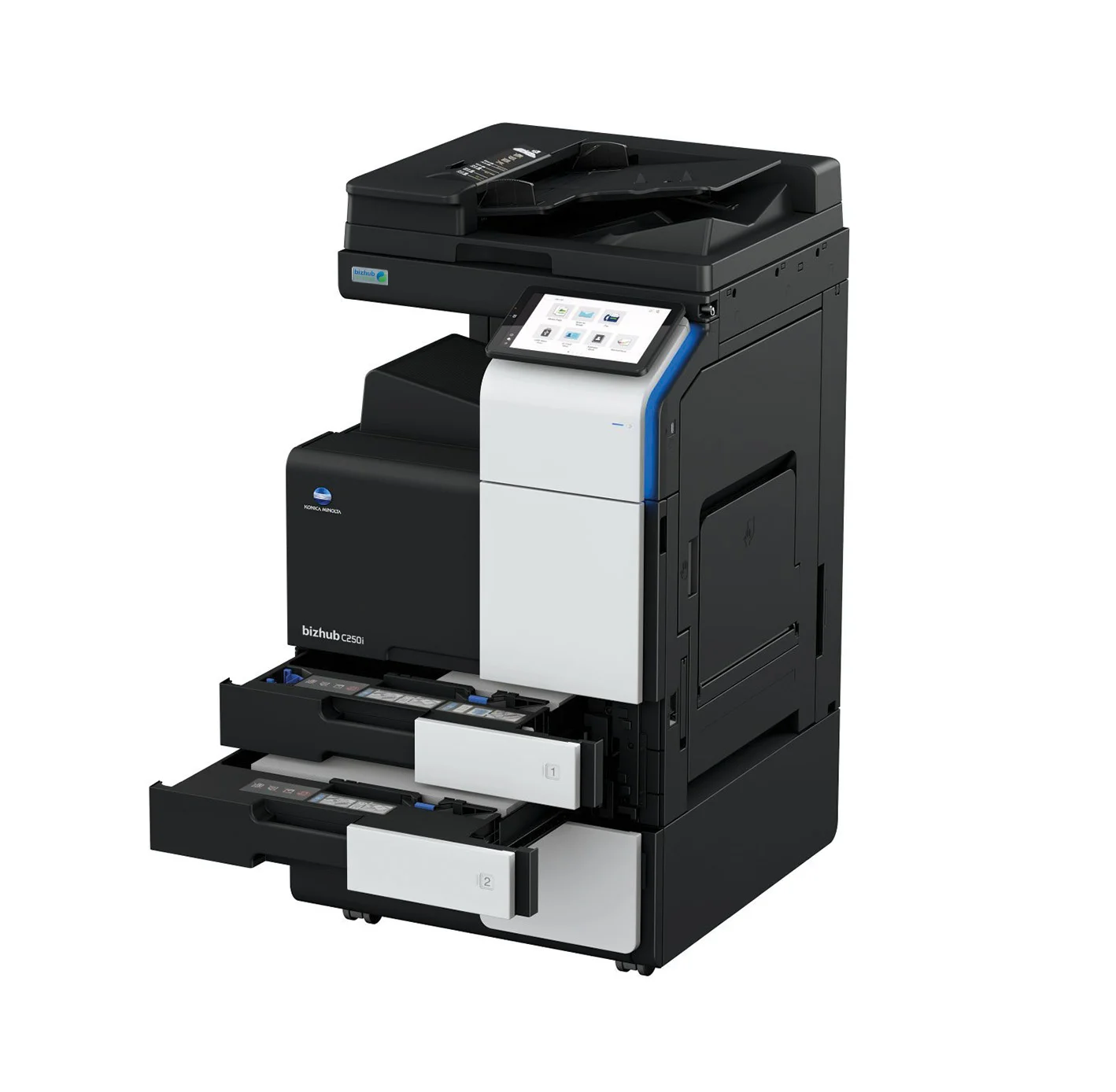 МФУ лазерное цветное Konica Minolta bizhub C251i (SRA3, 8Гб, 25 стр/мин, дуплекс, сеть, 256Гб(SSD),10,1" панель, 2x500 л