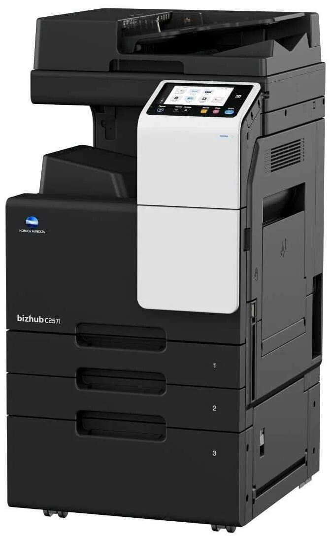 МФУ лазерное цветное Konica Minolta bizhub C251i (SRA3, 8Гб, 25 стр/мин, дуплекс, сеть, 256Гб(SSD),10,1" панель, 2x500 л