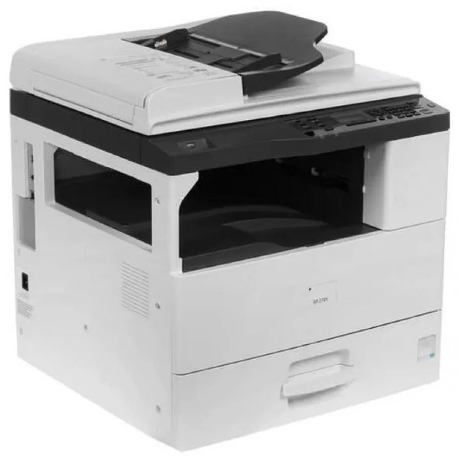МФУ лазерное ч/б RICOH M 2701 (A3, ч/б, 512Мб, 27стр/мин, дуплекс, 600 dpi, GDI, GigaLAN, ARDF50, цв. сканер, 500л