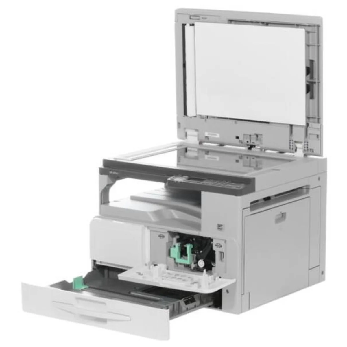 МФУ лазерное ч/б RICOH MP 2014AD (A3, ч/б, 256Мб, 20стр/мин, дуплекс, 600 dp, GDI, ARDF50, LCD-экран, 250л, цв. сканер,