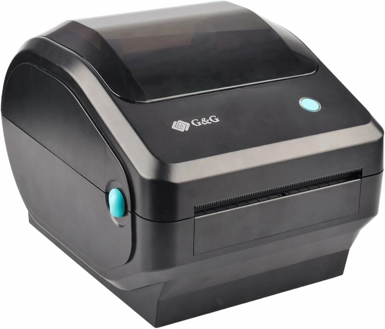 Термопринтер G&G GG-D410 203dpi 152мм/с/USB для печ.накл. черный
