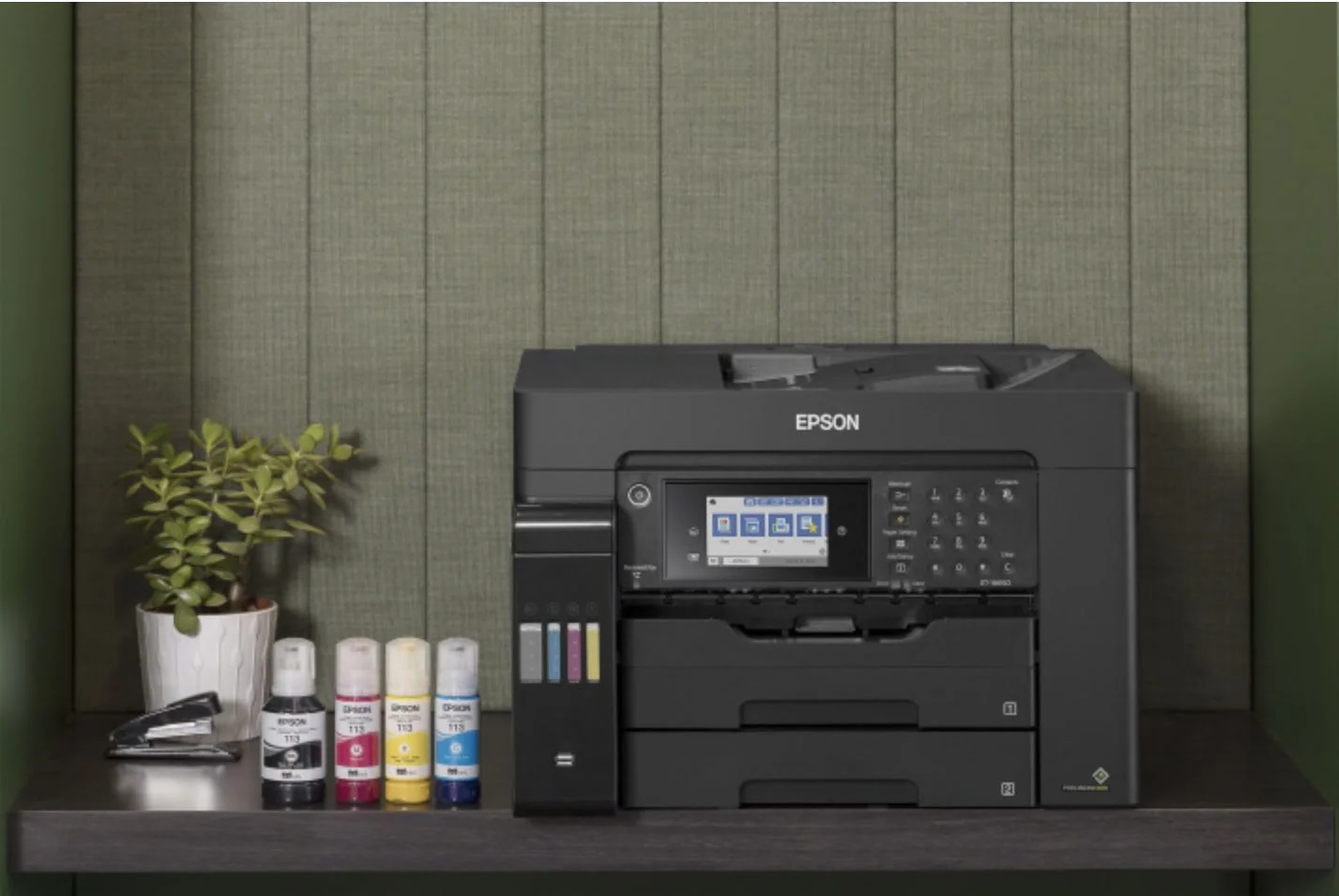 Фабрика Печати Epson L15150, А3, 4 цв., Принтер/сканер/копир/факс, USB, WiFi Direct (C11CH72505/72502/72403/72506)
